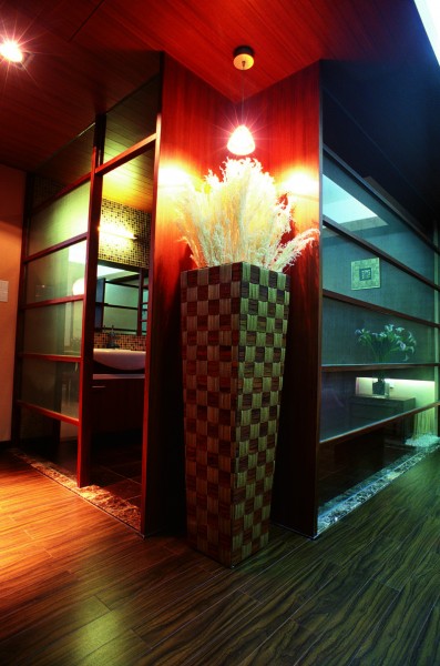 金银岛小高层样板房室内设计图片