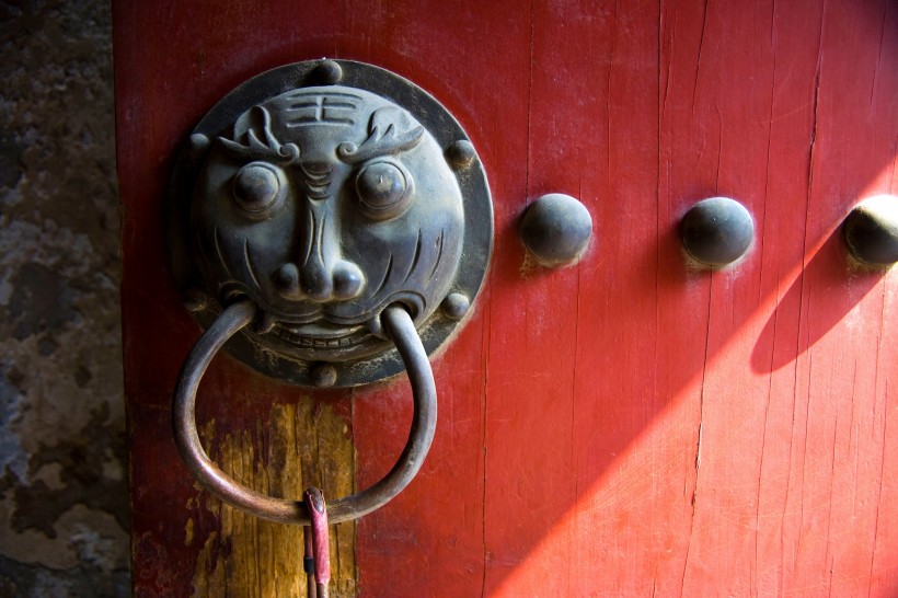 传统门环图片
