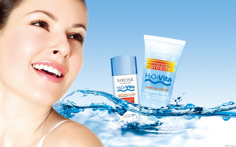 化妆品广告图片