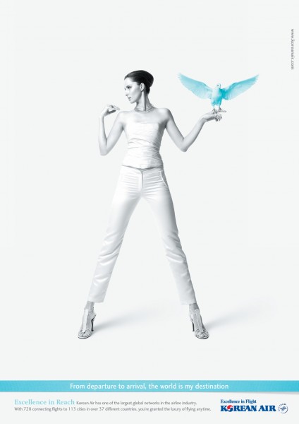 航空公司创意海报图片