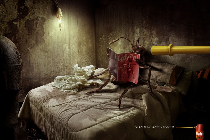 全方位杀虫剂广告创意图片大全