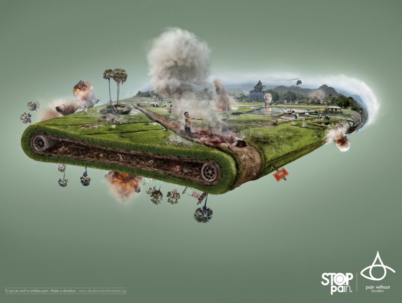 爱护环境广告创意图片大全