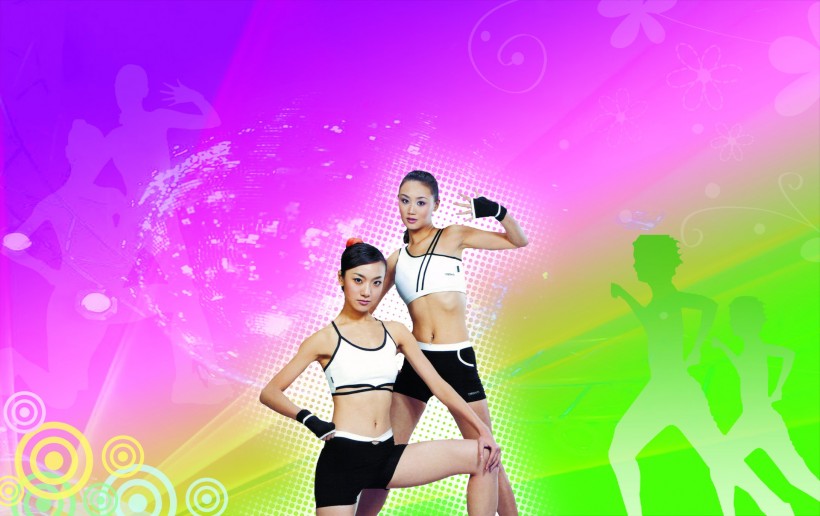 健康运动海报素材图片