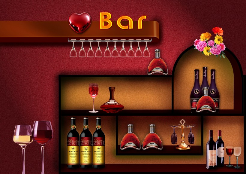 酒类广告图片大全