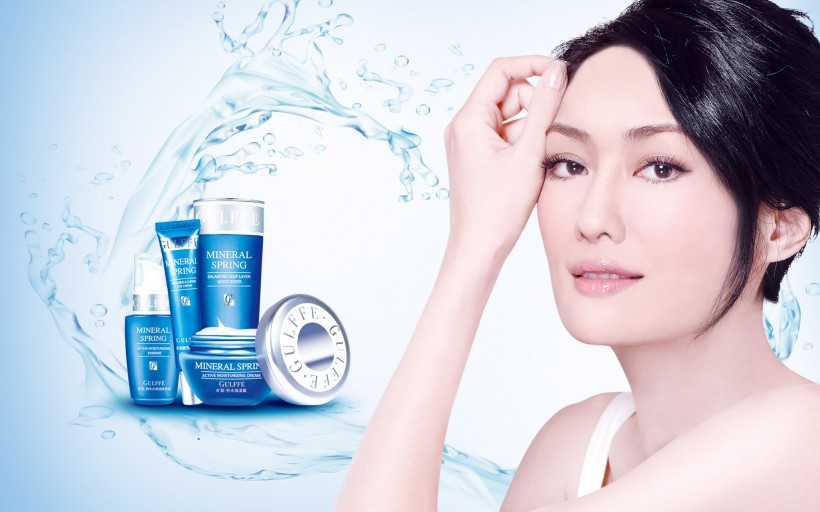 化妆品广告设计图片