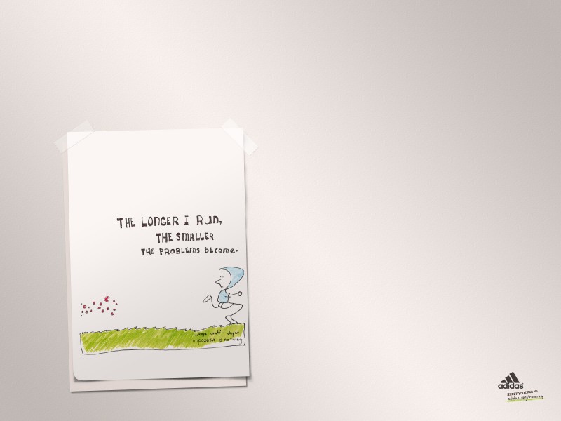 adidas广告图片