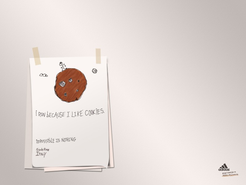 adidas广告图片