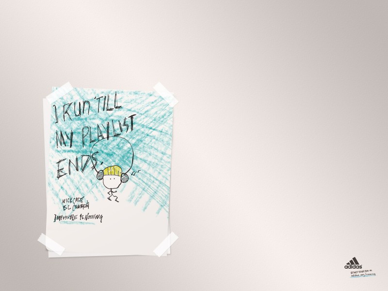 adidas广告图片
