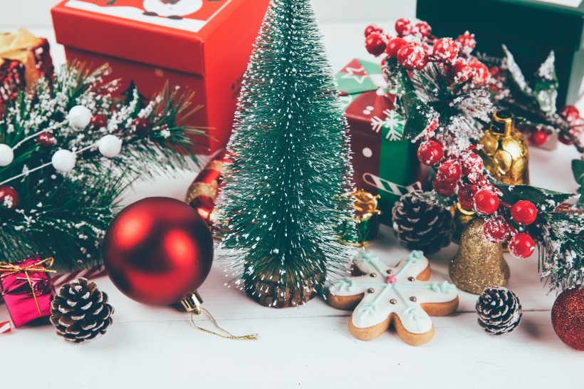 圣诞礼物背景图片大全