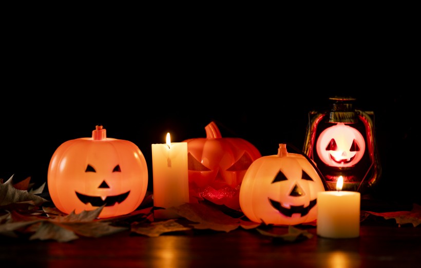 万圣节搞怪南瓜灯图片大全