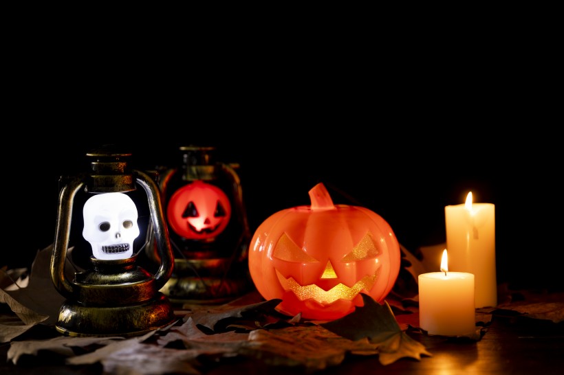 万圣节搞怪南瓜灯图片大全