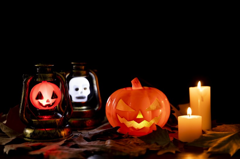 万圣节搞怪南瓜灯图片大全