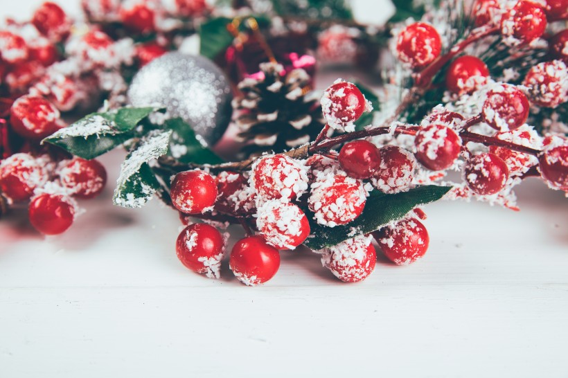 颜色丰富的圣诞节礼物图片