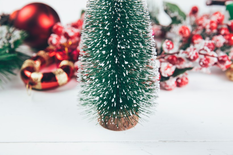 颜色丰富的圣诞节礼物图片