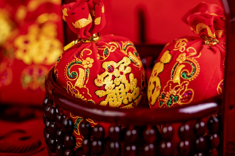 新年热闹的装饰图片