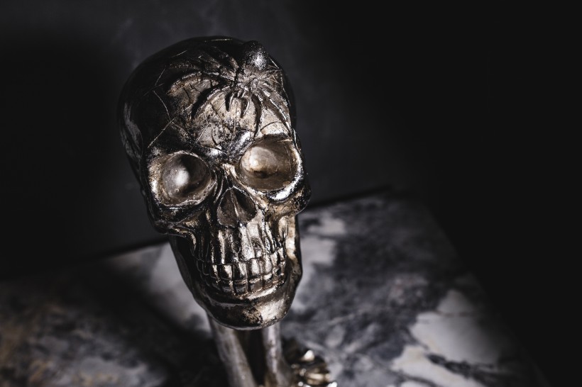 万圣节头骨装饰图片