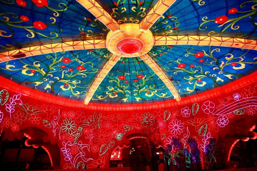 绚烂多彩的灯会图片