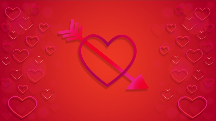 情人节爱心背景图片