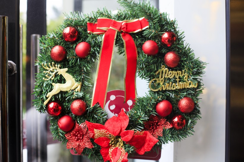 可爱的圣诞节小装饰图片