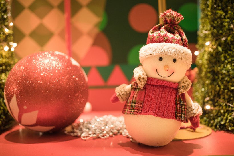 圣诞节可爱的装饰品图片