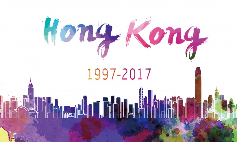 庆祝香港回归20周年素材图片
