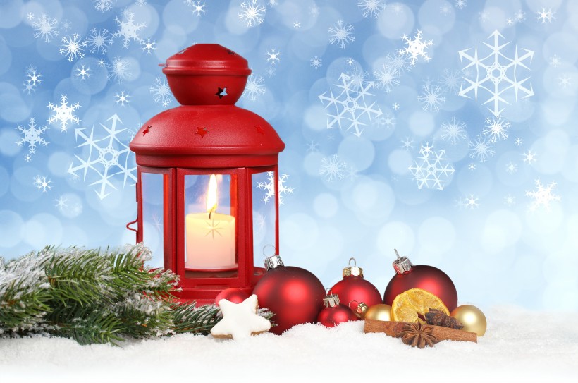 圣诞节油灯图片