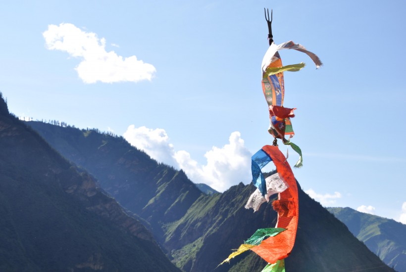 藏区耍坝子节日图片