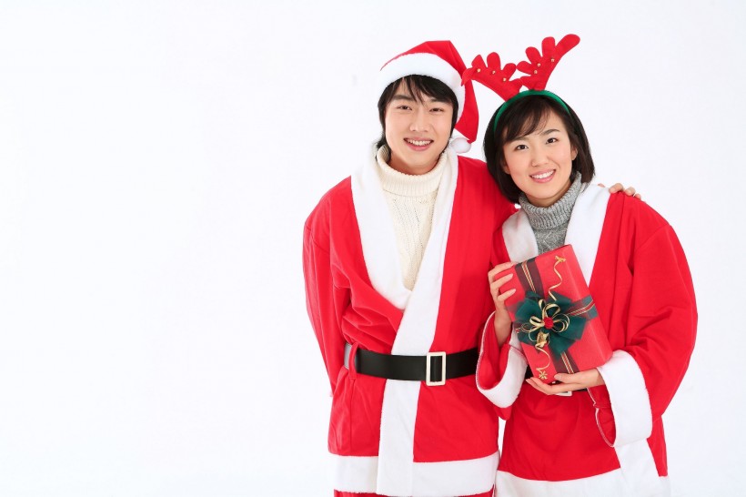 圣诞服饰装扮与礼物图片