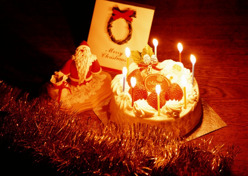 圣诞节食物图片