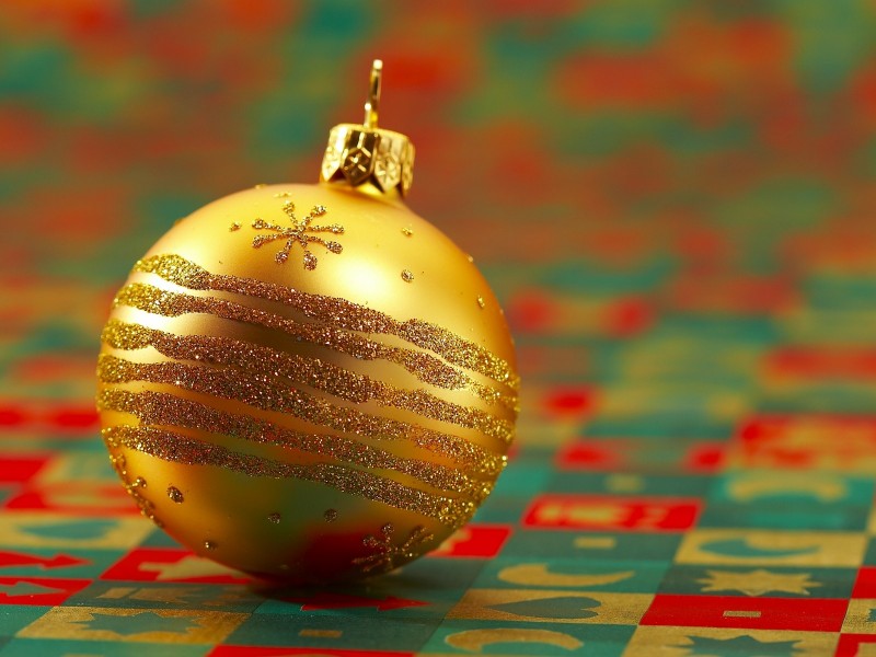 圣诞节彩球图片大全