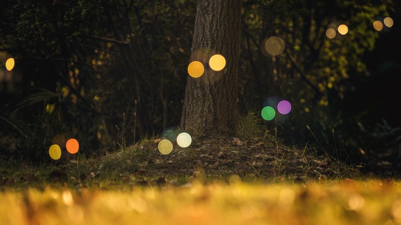 午后唯美梦幻多彩的泡泡背景图片大全