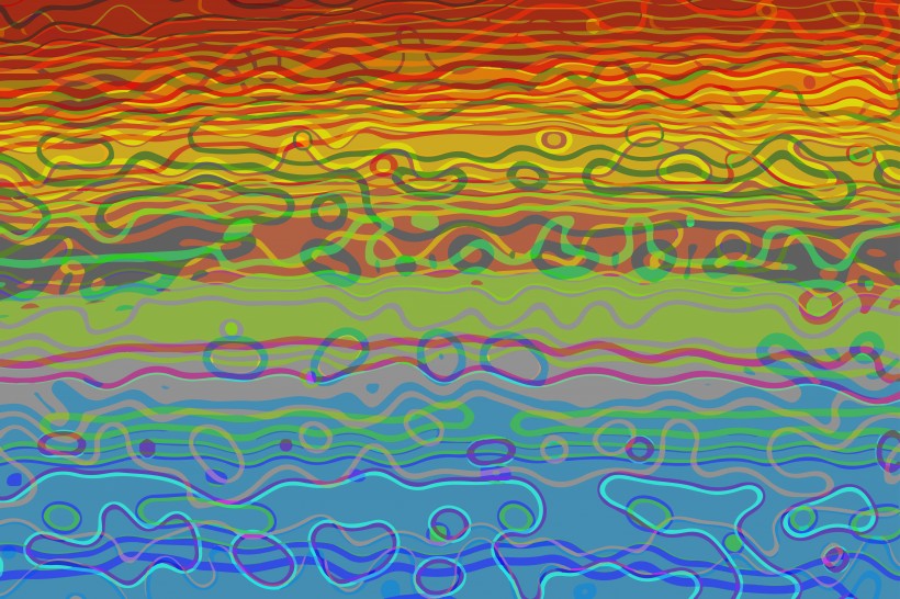 彩色抽象背景素材图片