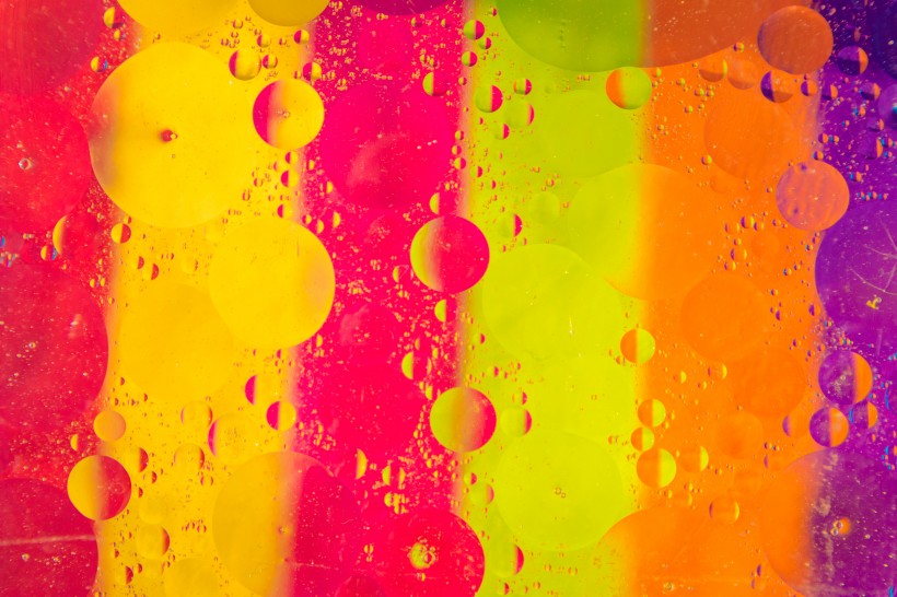 彩色抽象背景素材图片