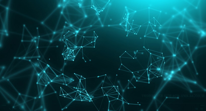 炫丽的科技粒子素材图片大全