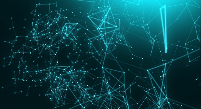 炫丽的科技粒子素材图片大全