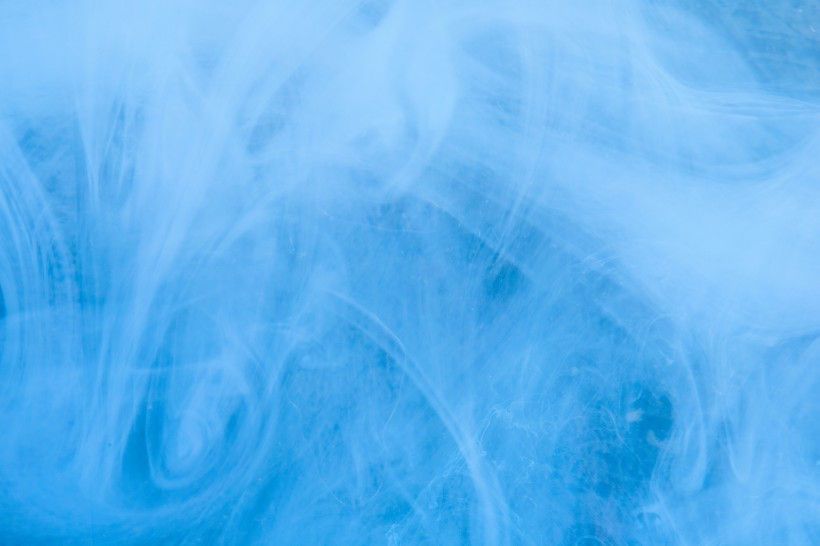 蓝色色彩流动背景图片