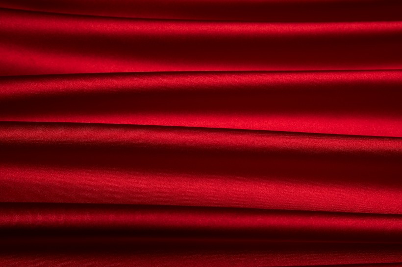 红色丝绸背景图片大全