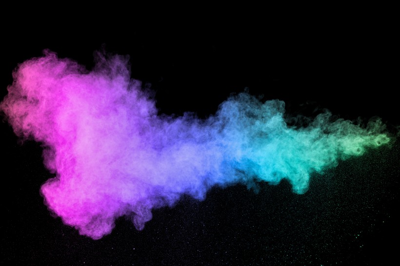 冷色调彩色背景图片