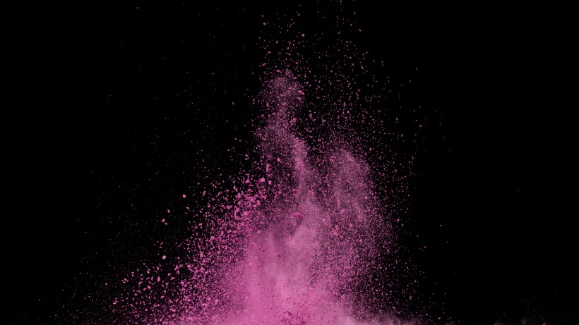 玫紫色粉末素材背景图片大全
