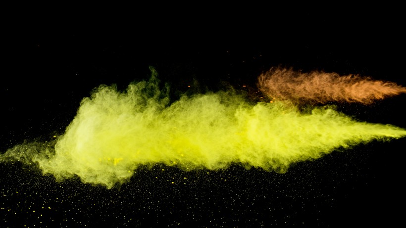 黄色粉末背景图片大全