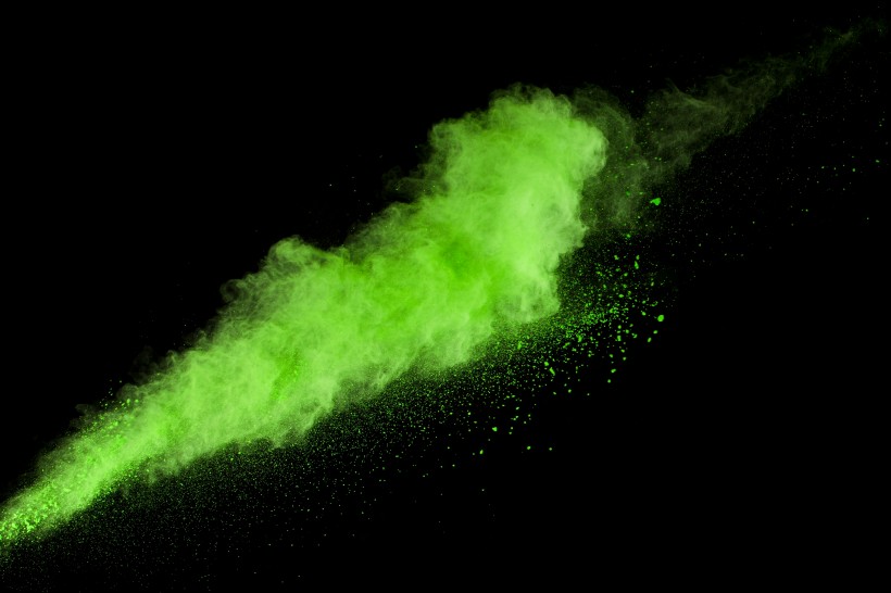 绿色粉末背景图片大全