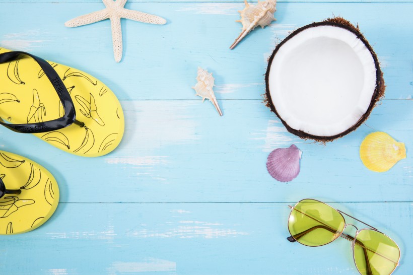 夏日清凉背景图片