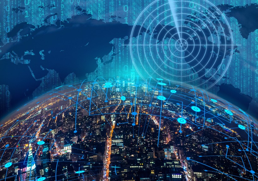 科幻商贸城市素材图片