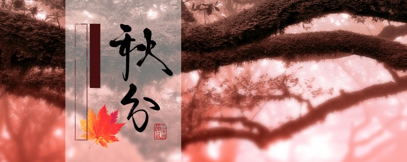 二十四节气秋分素材图片