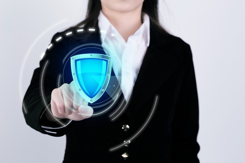 数据安全盾牌图片