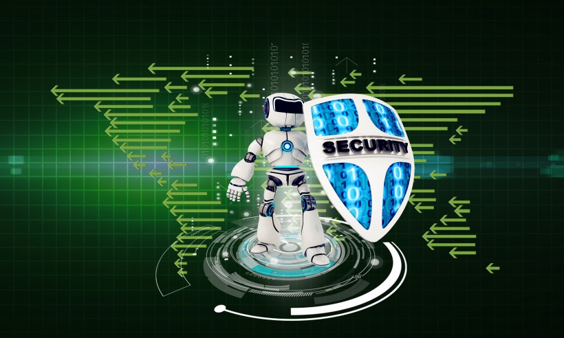 数据安全盾牌图片