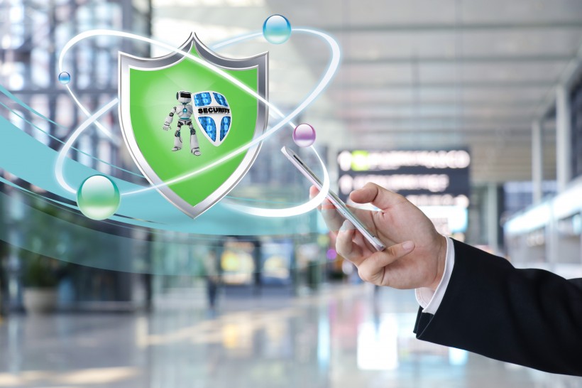 数据安全盾牌图片