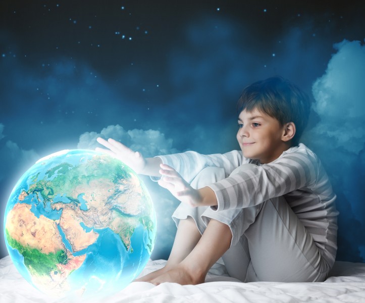 呼吁环保地球背景图片