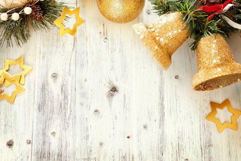 圣诞装饰背景素材图片