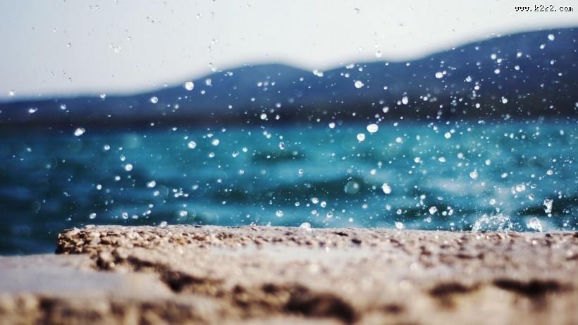 晶莹的水滴设计素材图片